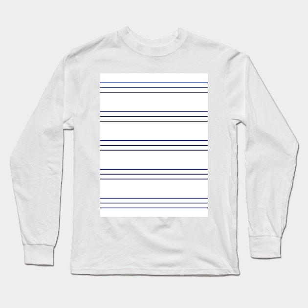 Nautical Stripes Long Sleeve T-Shirt by PSCSCo